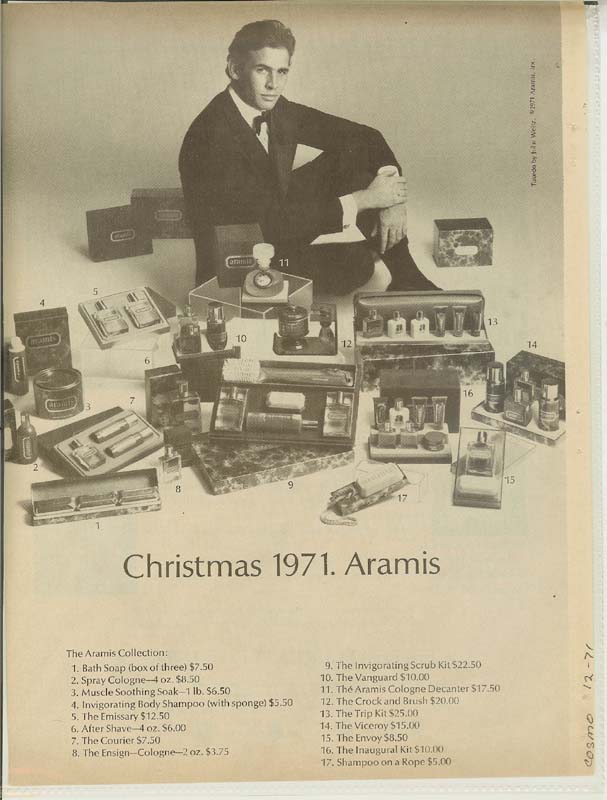 1971_USA_CHRISTMAS_ARAMIS_BLACK_WHITE