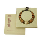 1974, Aliage, SPORT NECKLACE (WOOD - GOLDEN BEADS)