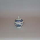 1983, Youth-Dew, ROYAL CHATEAU POECELAIN COVERED CANDLE BOWL - SMALL
