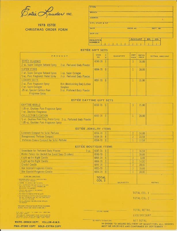 1978_CHRISTMAS_BOOK_ORDER_FORM_ESTEE_SEITE_1