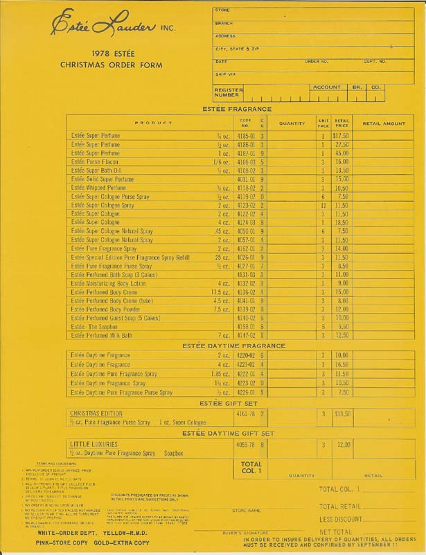 1978_CHRISTMAS_BOOK_ORDER_FORM_ESTEE_SEITE_2