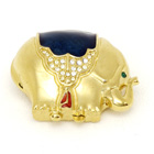 1991, GOLDEN ELEPHANT - BLANKET BLUE, TASSLE RED, EYE BLUE
