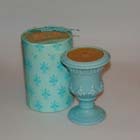 0, YOUTH-DEW SCENTED CANDLE - LIGHT BLUE