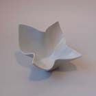 0, White Linen, PAPER-SCULPTURE PORCELAINS CANDLE - SMALL