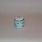 0, Youth-Dew, COUNTRY GARDEN PORCELAIN COLLECTION LIDDED JAR - SMALL