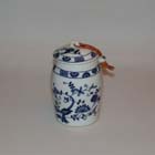 1976, Youth-Dew, PORCELAIN GINGER JAR FOR BATH CRYSTALS