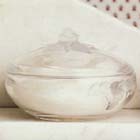 1979, White Linen, CHRISTMAS ROSE POWDER DISH