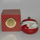 1980, Cinnabar, PRECIOUS PORCELAIN  POWDER BOX