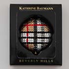 0, KATHRIN BAUMANN - BURBERRY PATTERN (BACK- GOLDEN RHINESTONES)