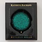 0, KATHRINE BAUMANN - 1 COLOR - DARK GREEN (RHINESTONES ON BOTH SIDES)