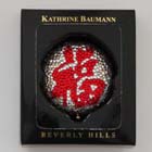 0, KATHRINE BAUMANN - CHINESE SUBJECT - GOOD FORTUNE COMPACT (BACK - CLEAR RHINESTONES)