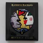 0, KATHRINE BAUMANN - LT. EDITION - LOVERS (BACK - LIGHT BLUE RHINESTONES)