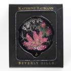 0, KATHRINE BAUMANN - FLOWER - WATER LILIES (BACK - CLEAR RHINESTONES)