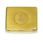 1963 & earlier, RECTANGLE GOLD COMPACT