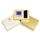 1997, BIRTHSTONE COMPACT SETPEMBER SAPPHIRE