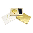 2002, SHORE THINGS COMPACT COLLECTION - GOLD SHELL