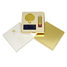 2002, SIMPLY ELEGANT - GOLDEN ALLIGATOR COMPACT