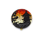 0, KATHRINE BAUMANN - CHINESE SUBJECT - JEWELED PAGODA COMPACT (DESIGN ON BOTH SIDES)