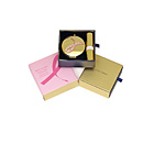 2007, PINK RIBBON COMPACT - JEWELED COMPACT AND BRUSH SET