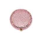 0, KATHRINE BAUMANN - 1 COLOR - PINK COMPACT (RHINESTONES ON BOTH SIDES)